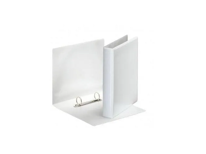 Alpha Presentation Binder 2 Rings A4, 25mm Spine, White (203)