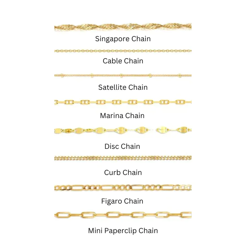 Aries Pave Zodiac Necklace