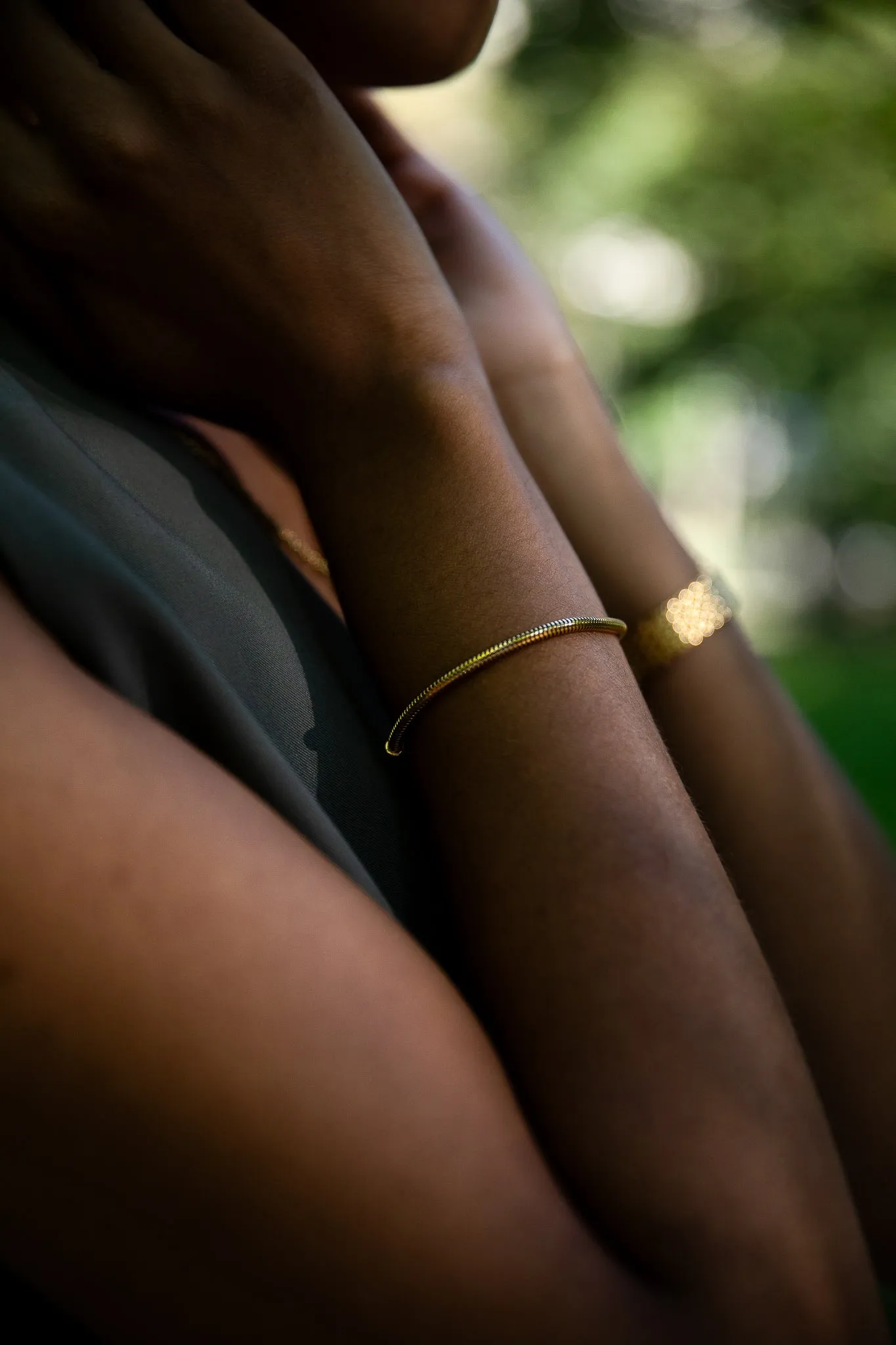 Avenue Watch & Bracelet Set Gold