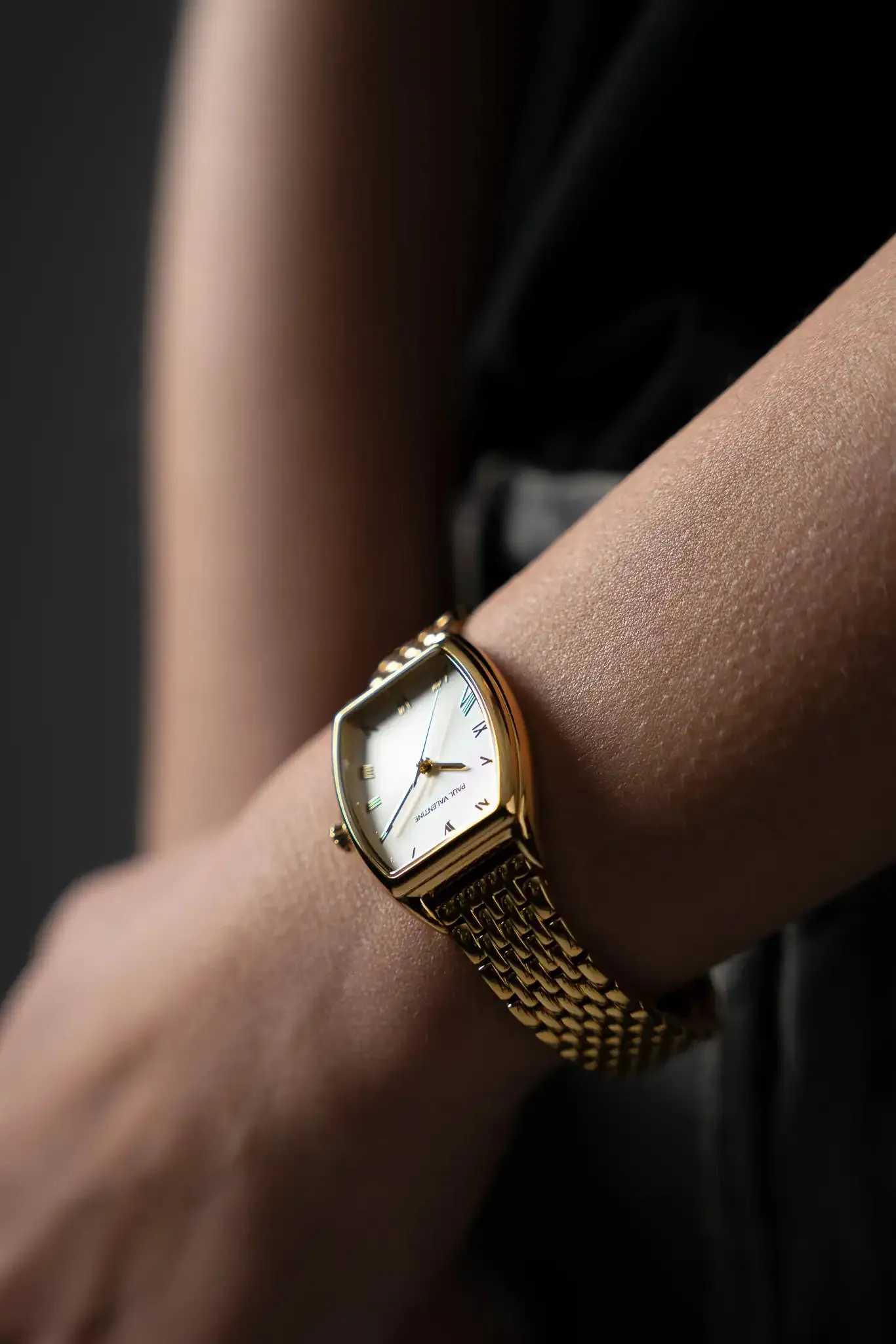 Avenue Watch & Bracelet Set Gold