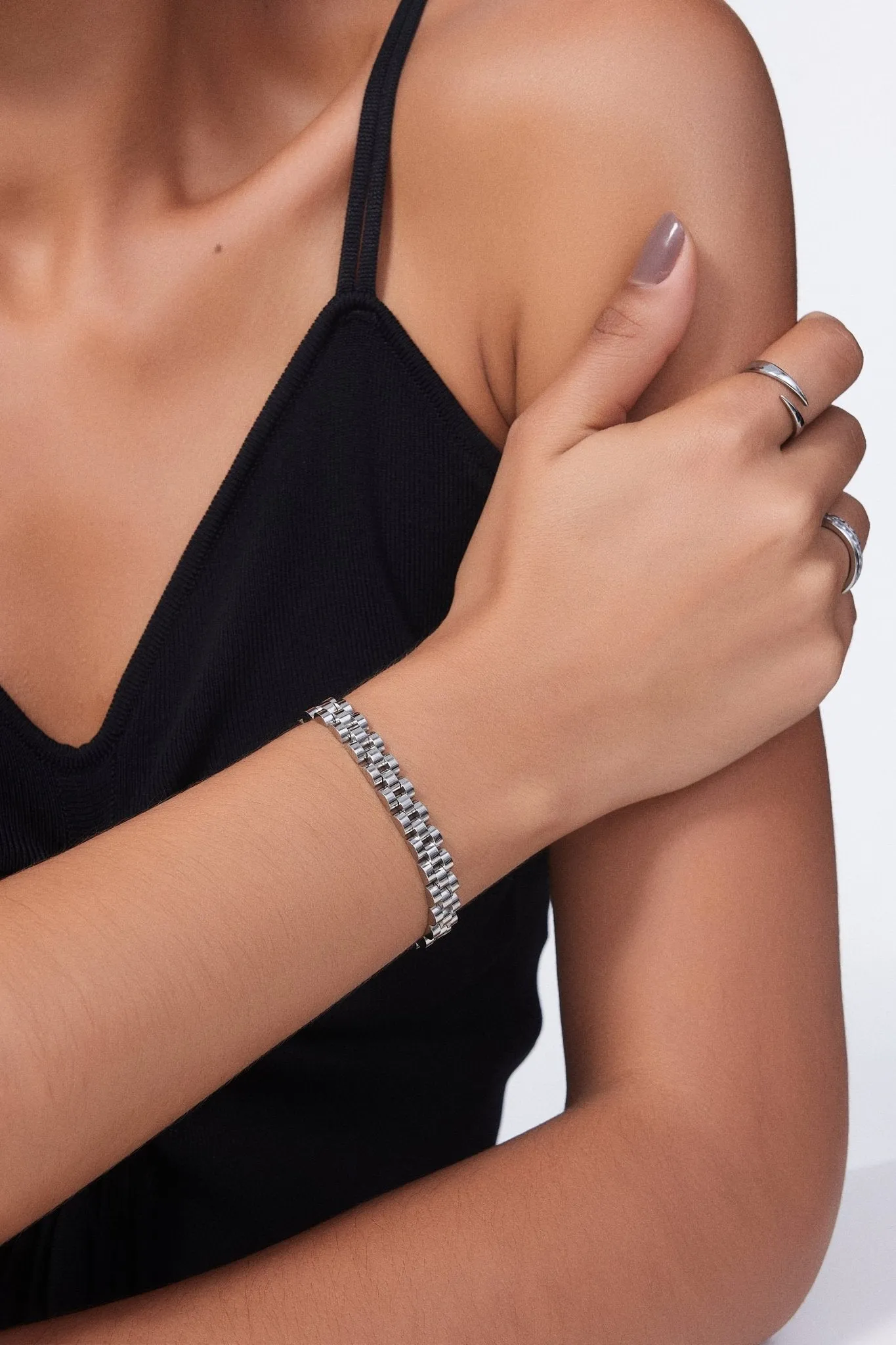 Chunky Watch Band Bracelet