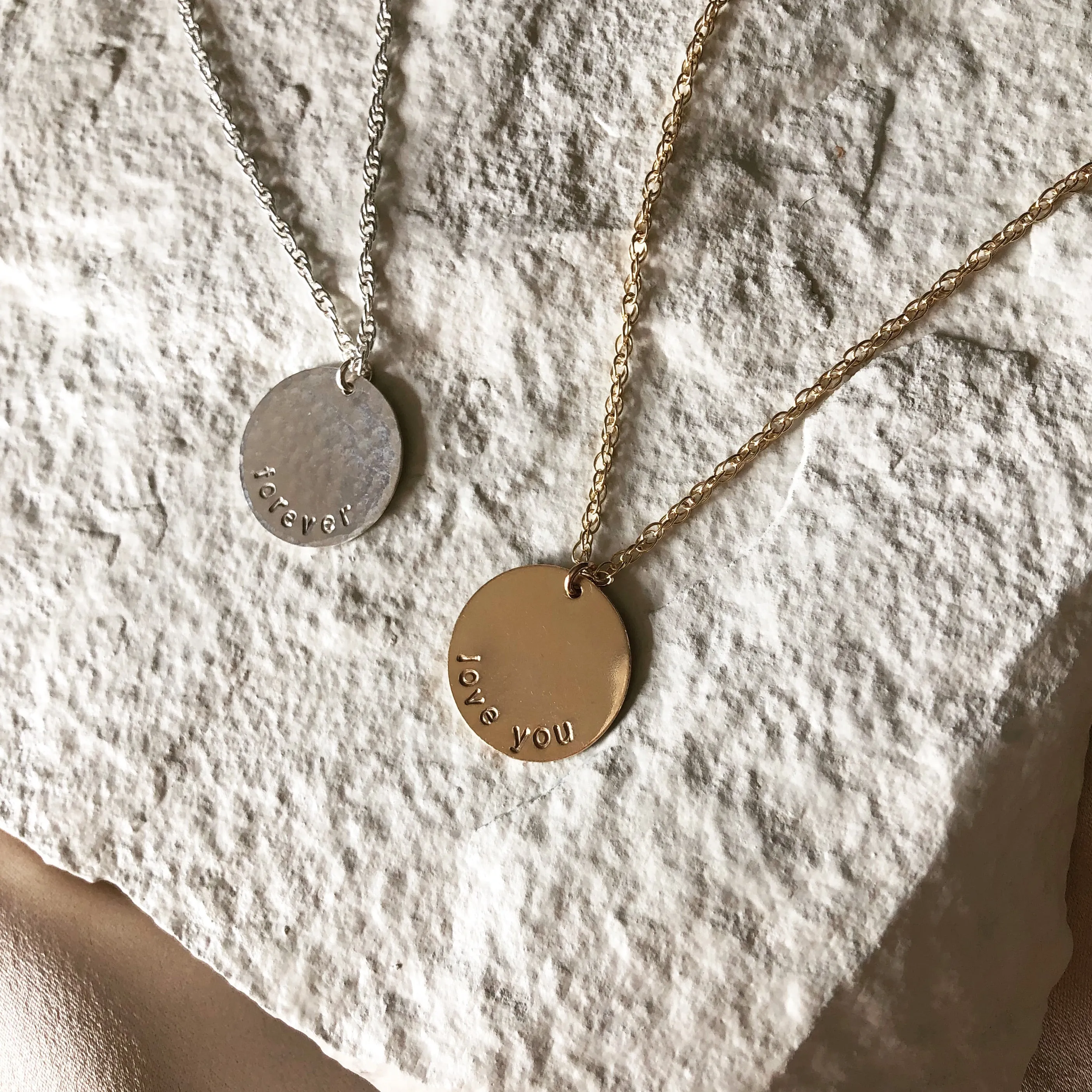 CUSTOM DISC NECKLACE