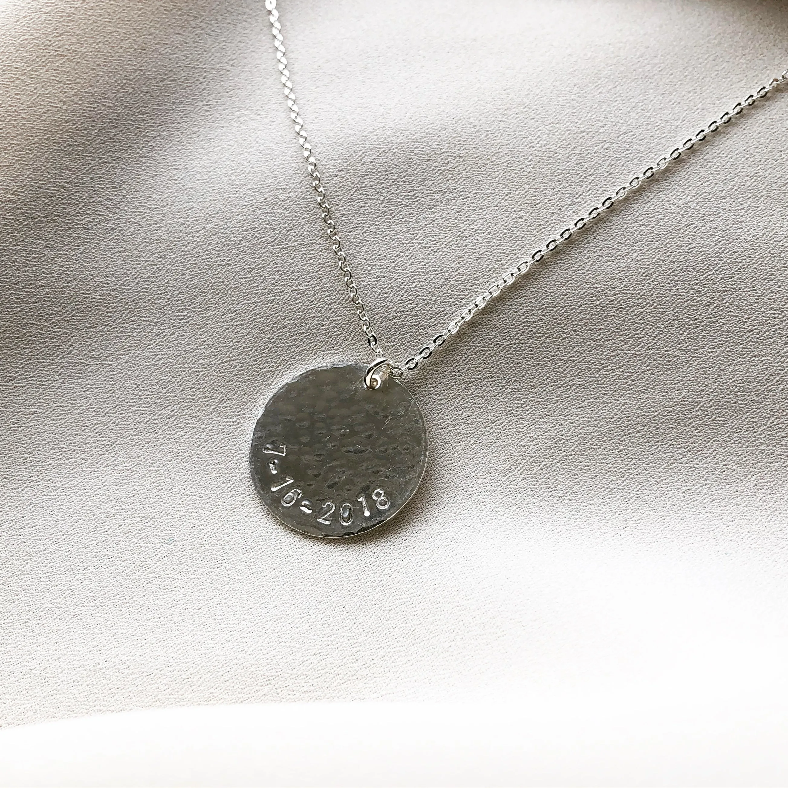 CUSTOM DISC NECKLACE