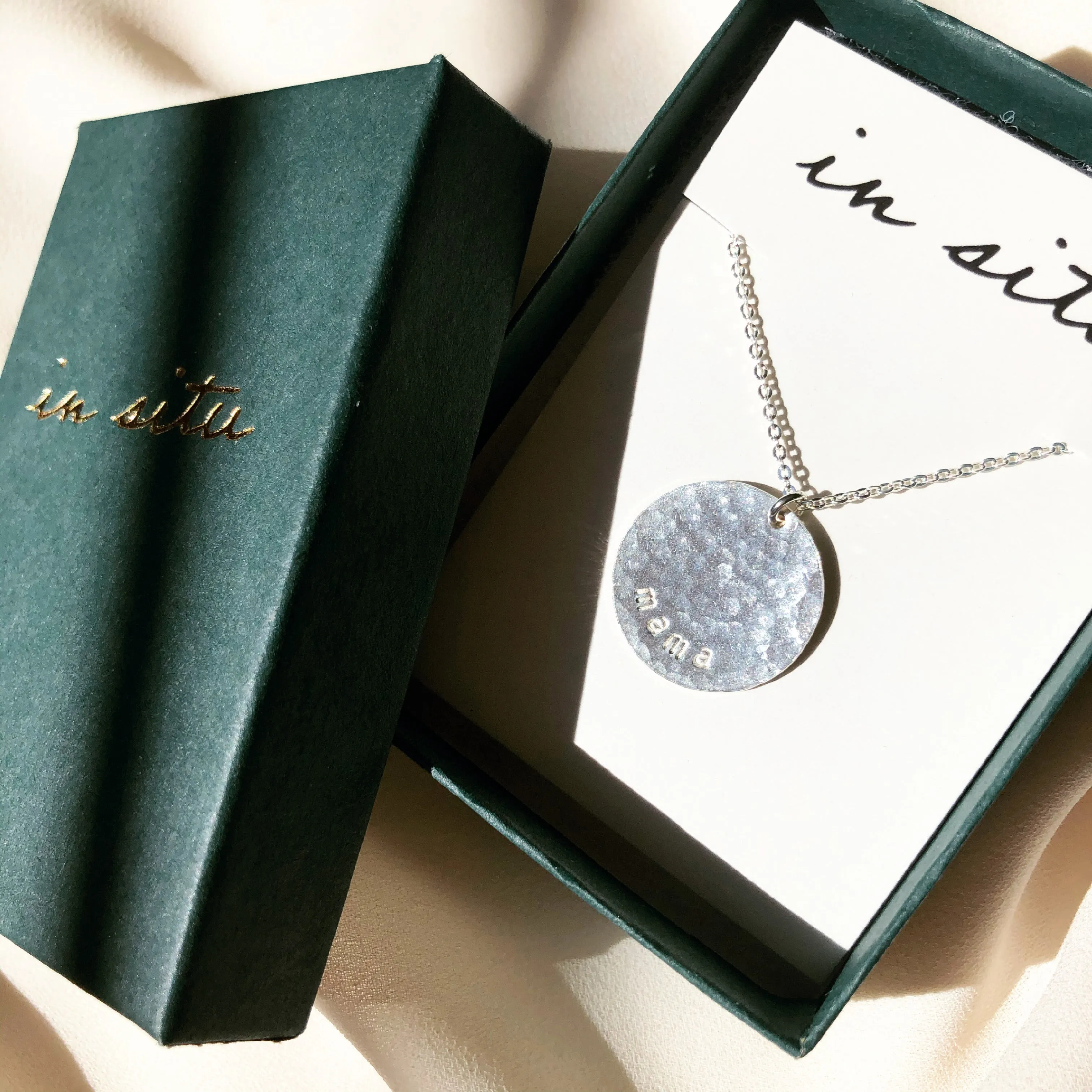 CUSTOM DISC NECKLACE
