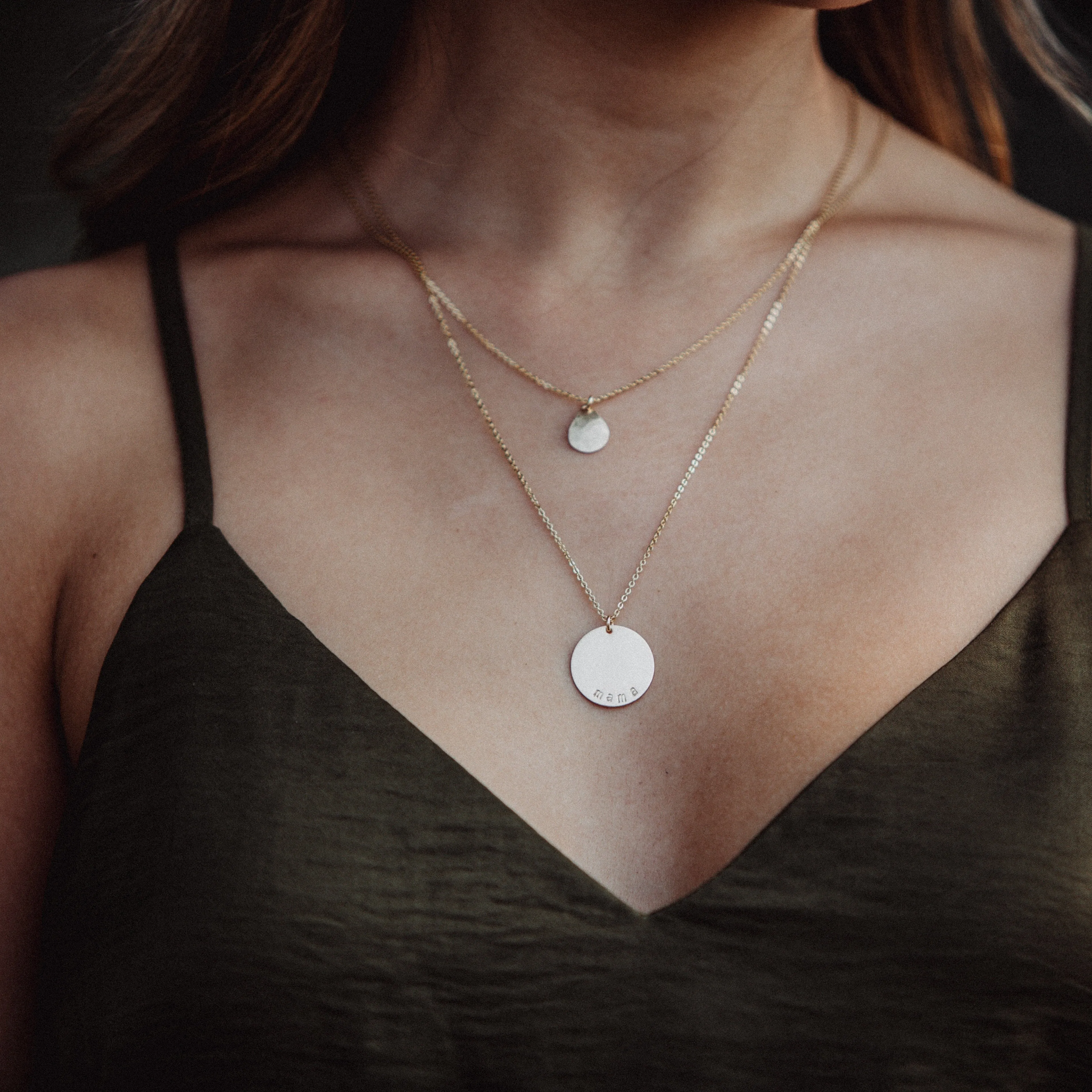 CUSTOM DISC NECKLACE