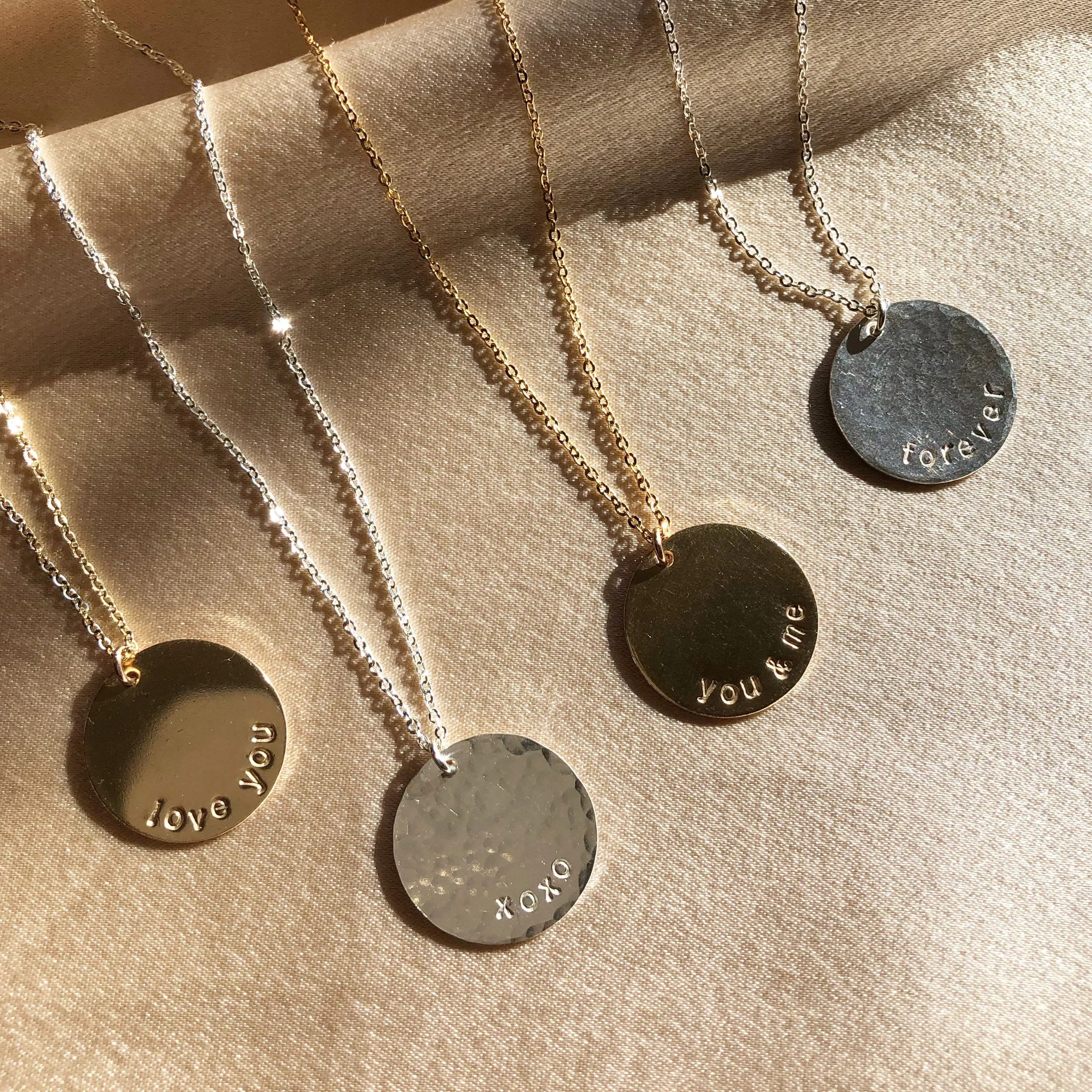 CUSTOM DISC NECKLACE