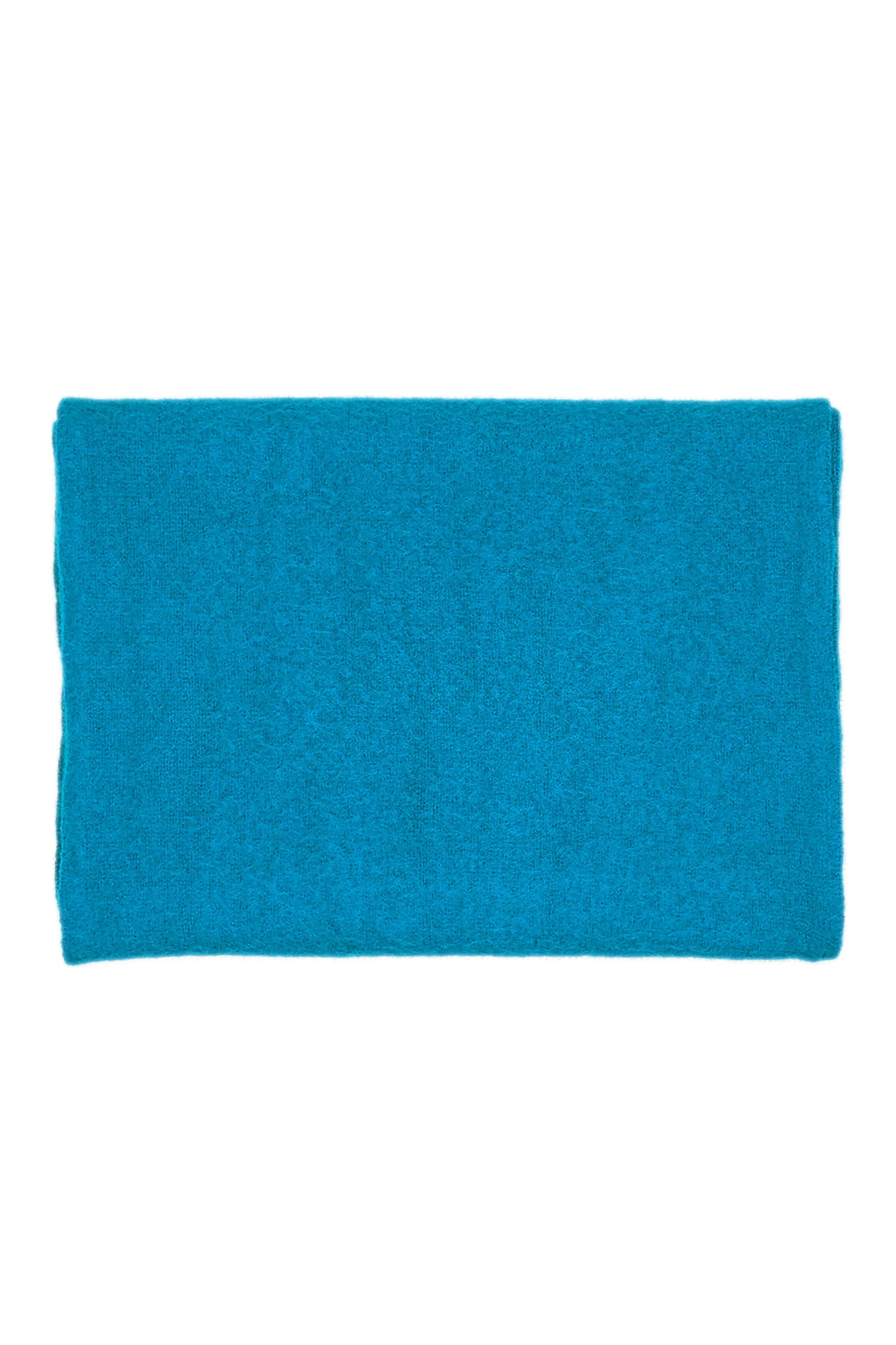 Drumohr Teal Lambswool Scarf