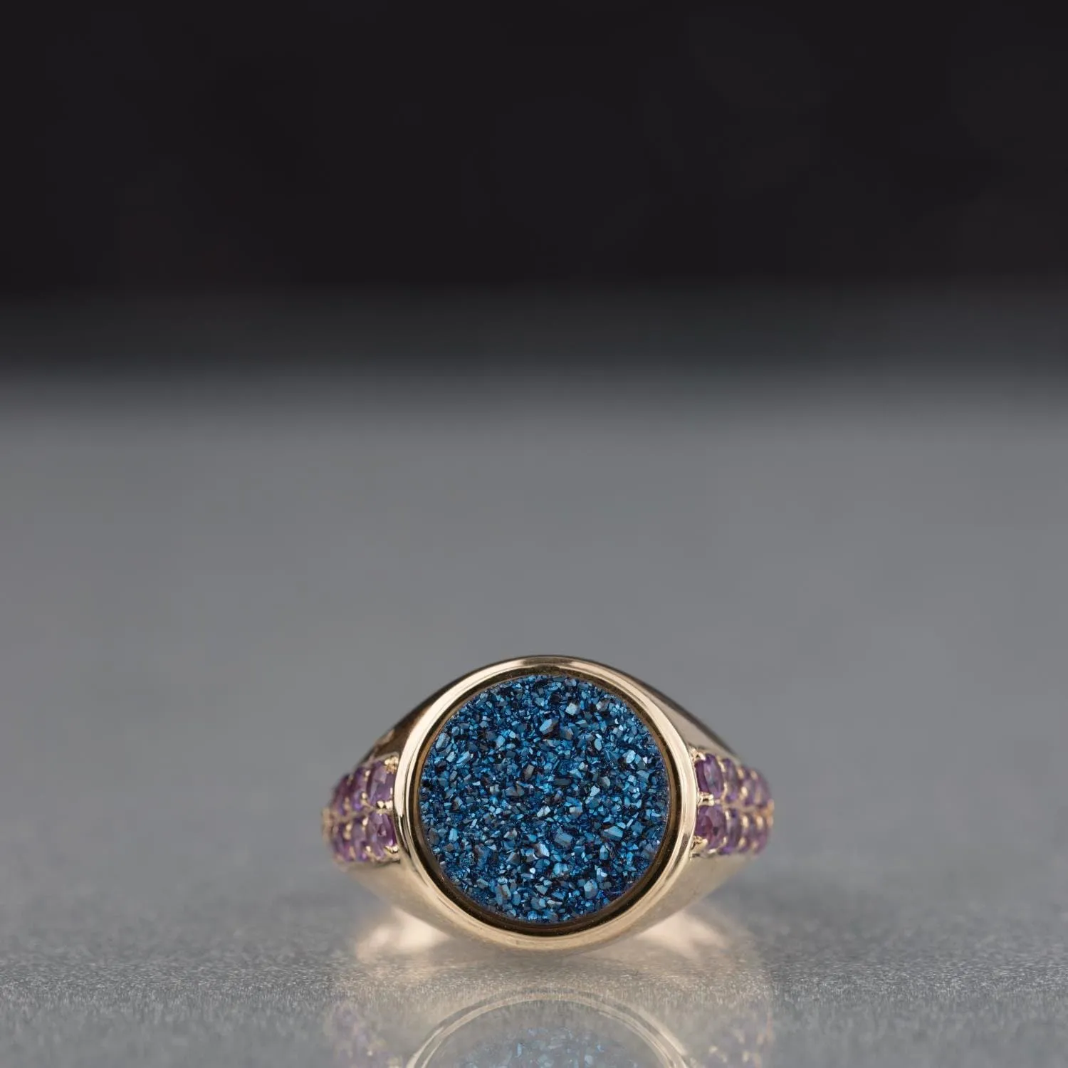 Druzy Quartz Ring