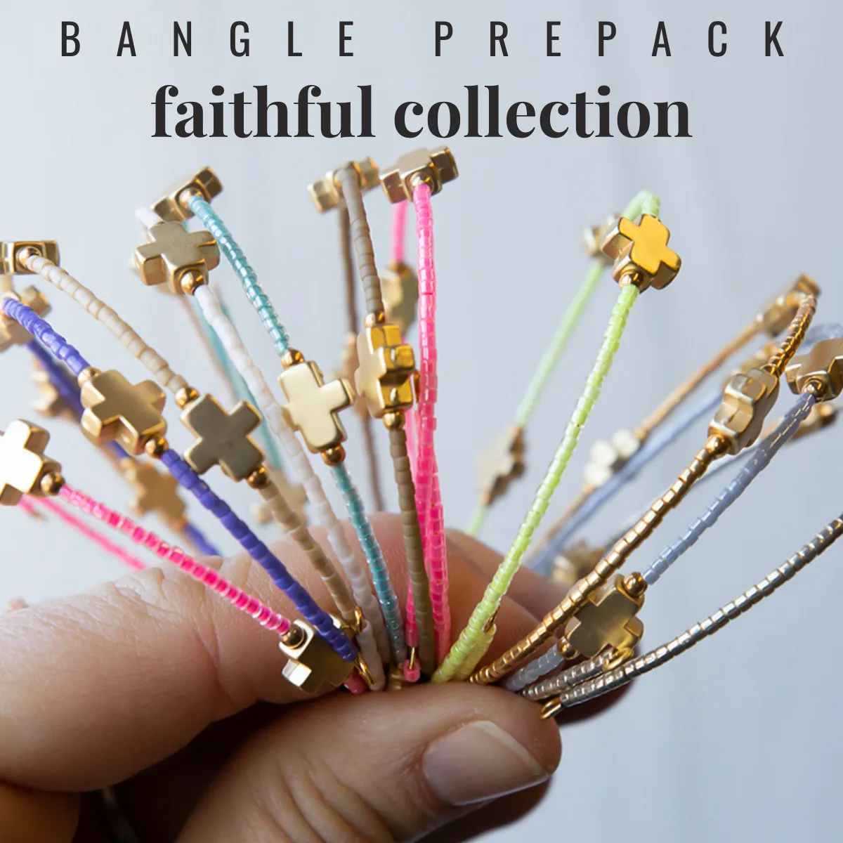 Faithful Bangles in Sky Blue