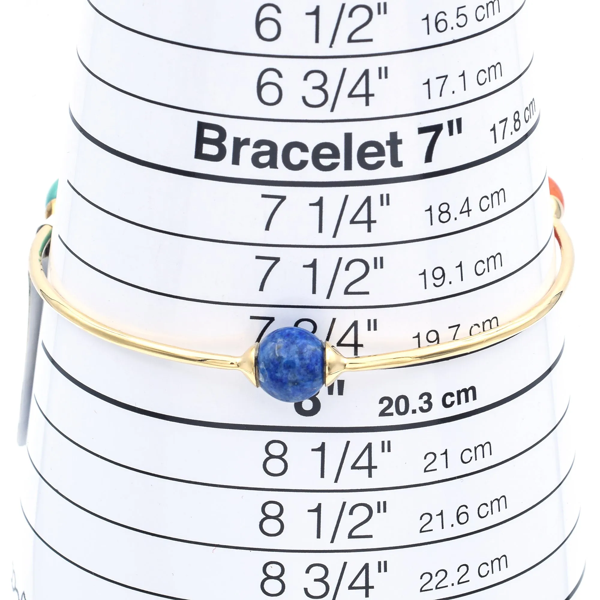 Ippolita 18K Yellow Gold Nova 3-station Bangle Bracelet Riviera Sky $2795 MSRP