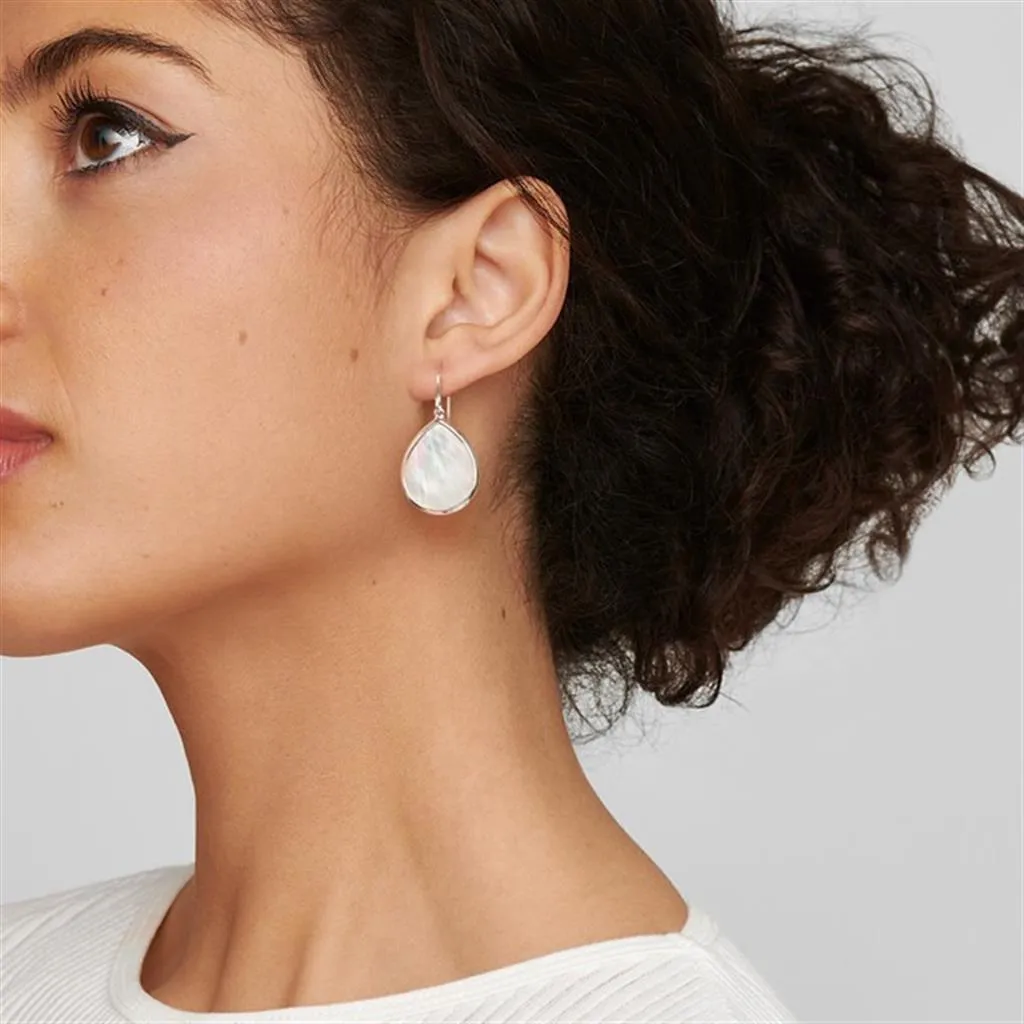 IPPOLITA Polished Rock Candy Silver Small Teardrop Earrings