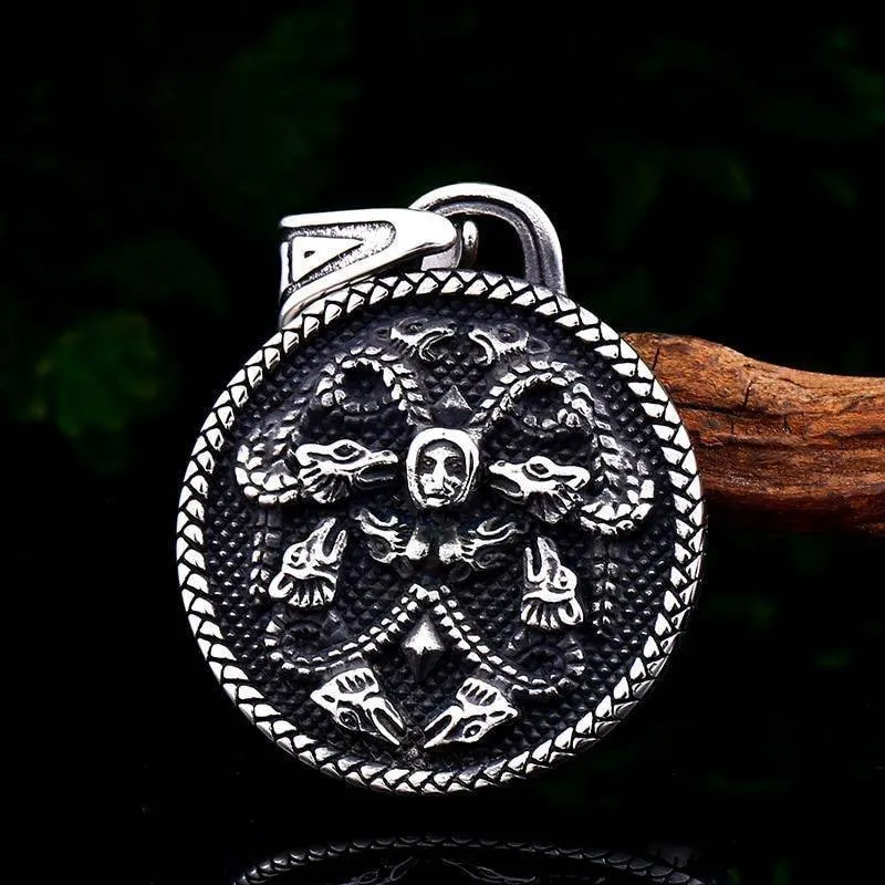 Medusa Medallion Necklace