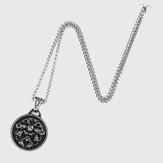 Medusa Medallion Necklace