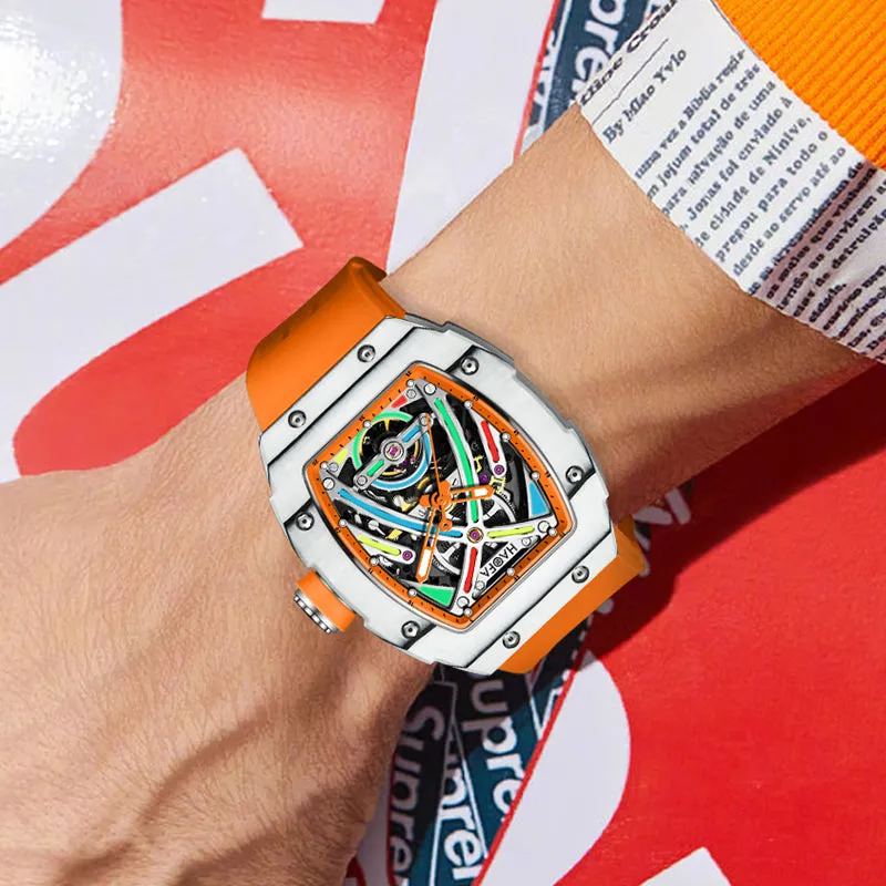 Men's Skeleton Watch