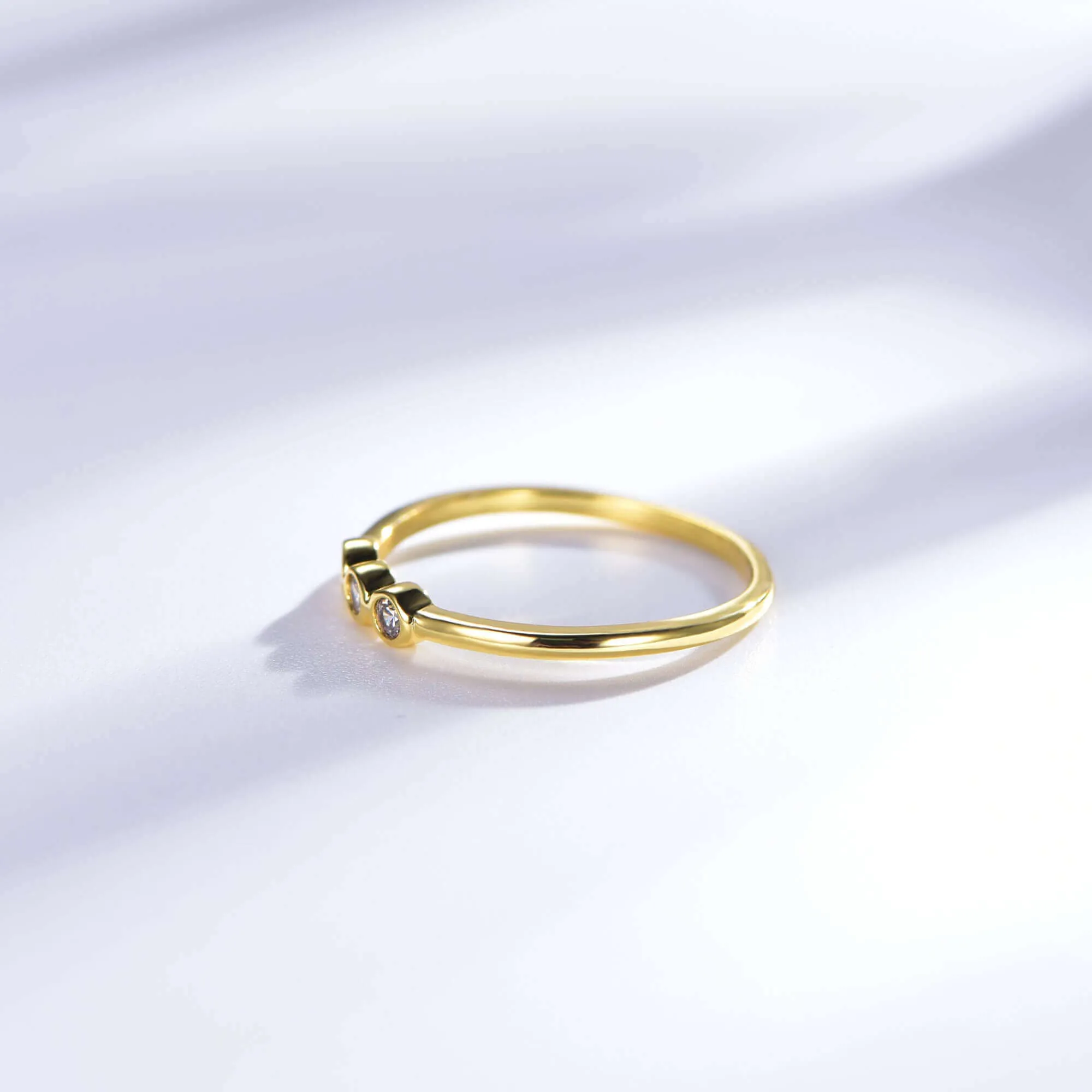 Minimalist Ring Women Band Ring