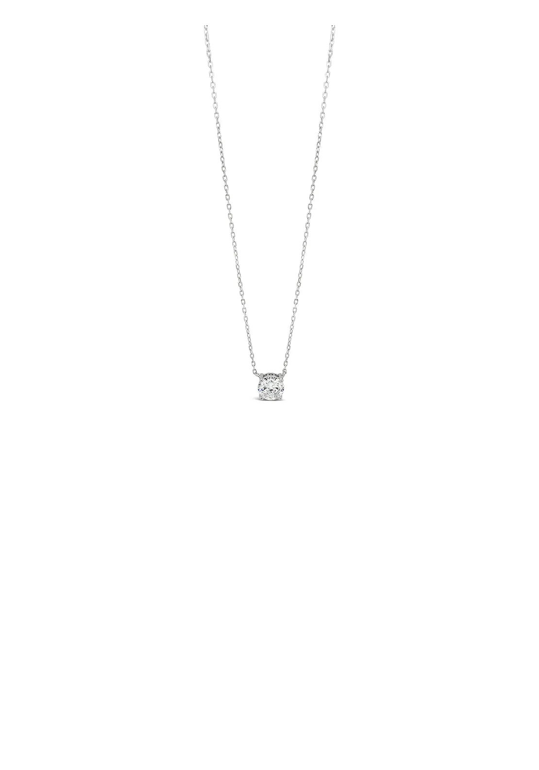 Pendant Solitaire Pendant - Silver
