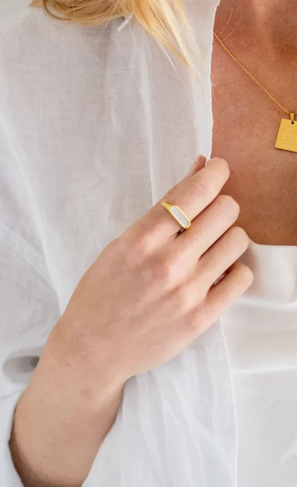 Shell Bar Ring