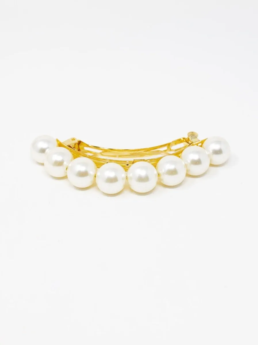 Small Pearl Hair Clip