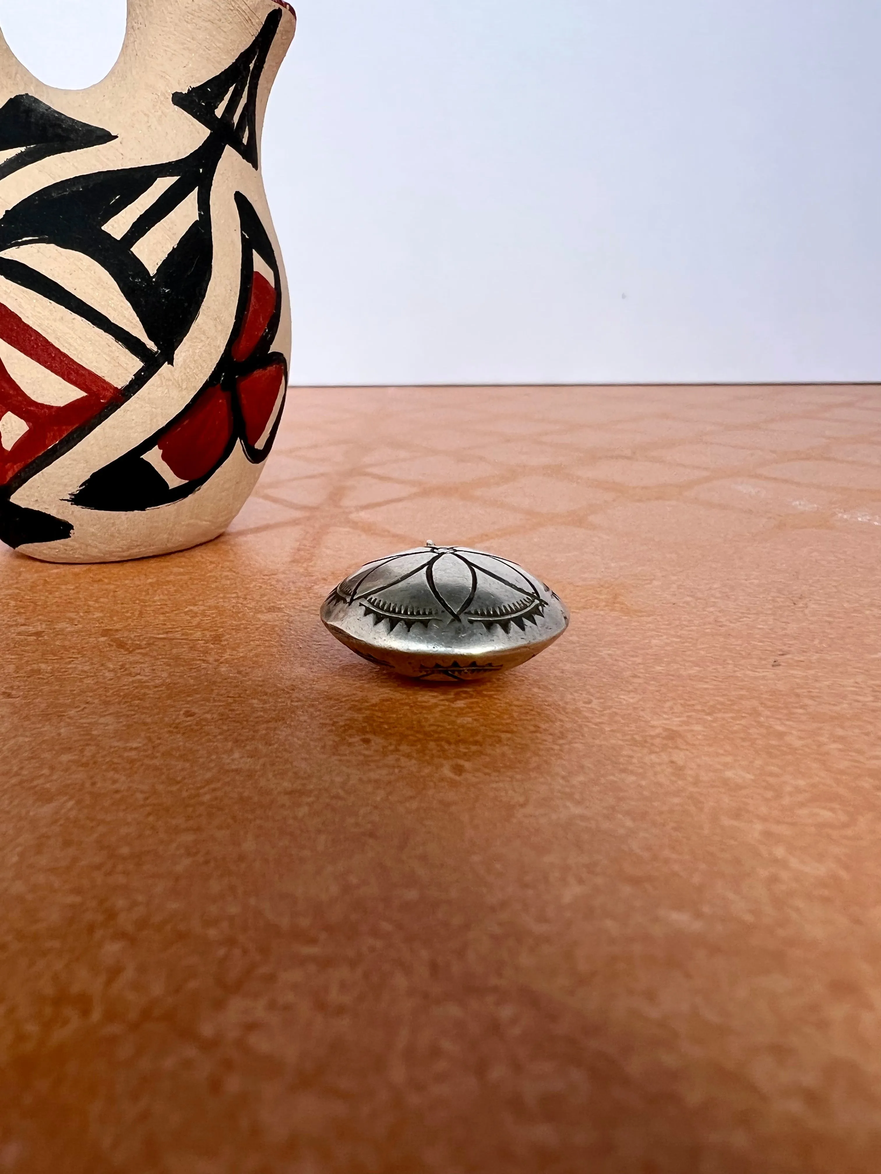 Sterling Stamped Pendant