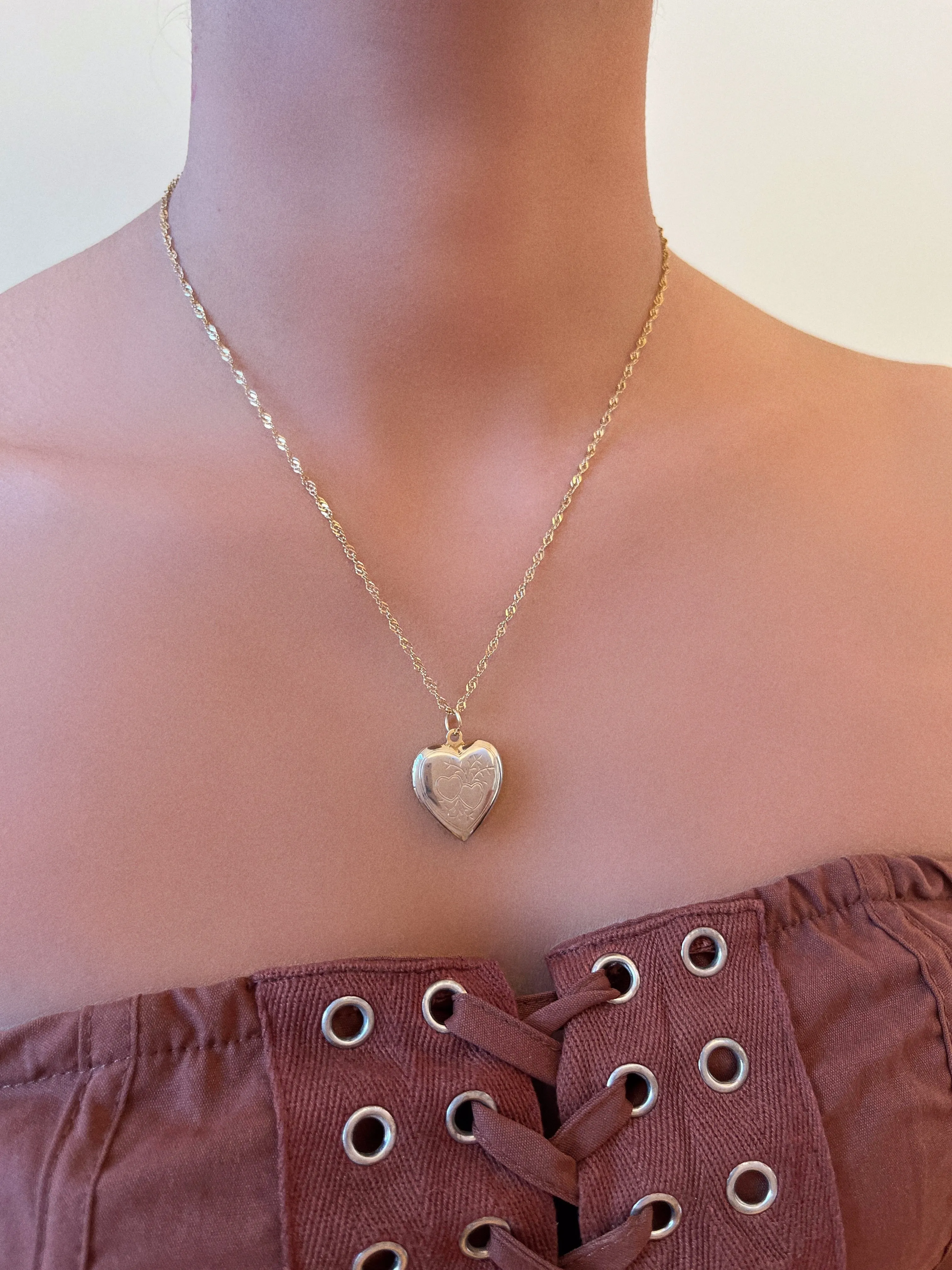 Tender Love Locket Necklace