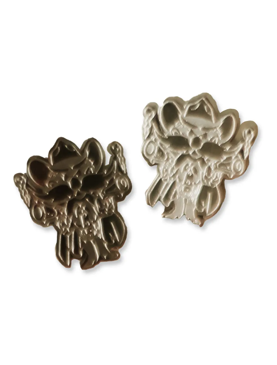 Texas Tech Raider Red Stainless Steel Stud Earrings
