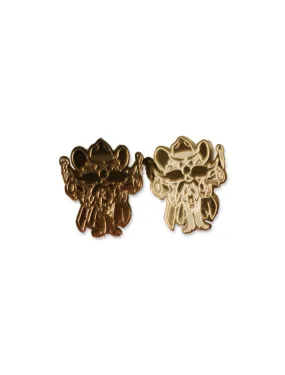 Texas Tech Raider Red Stainless Steel Stud Earrings