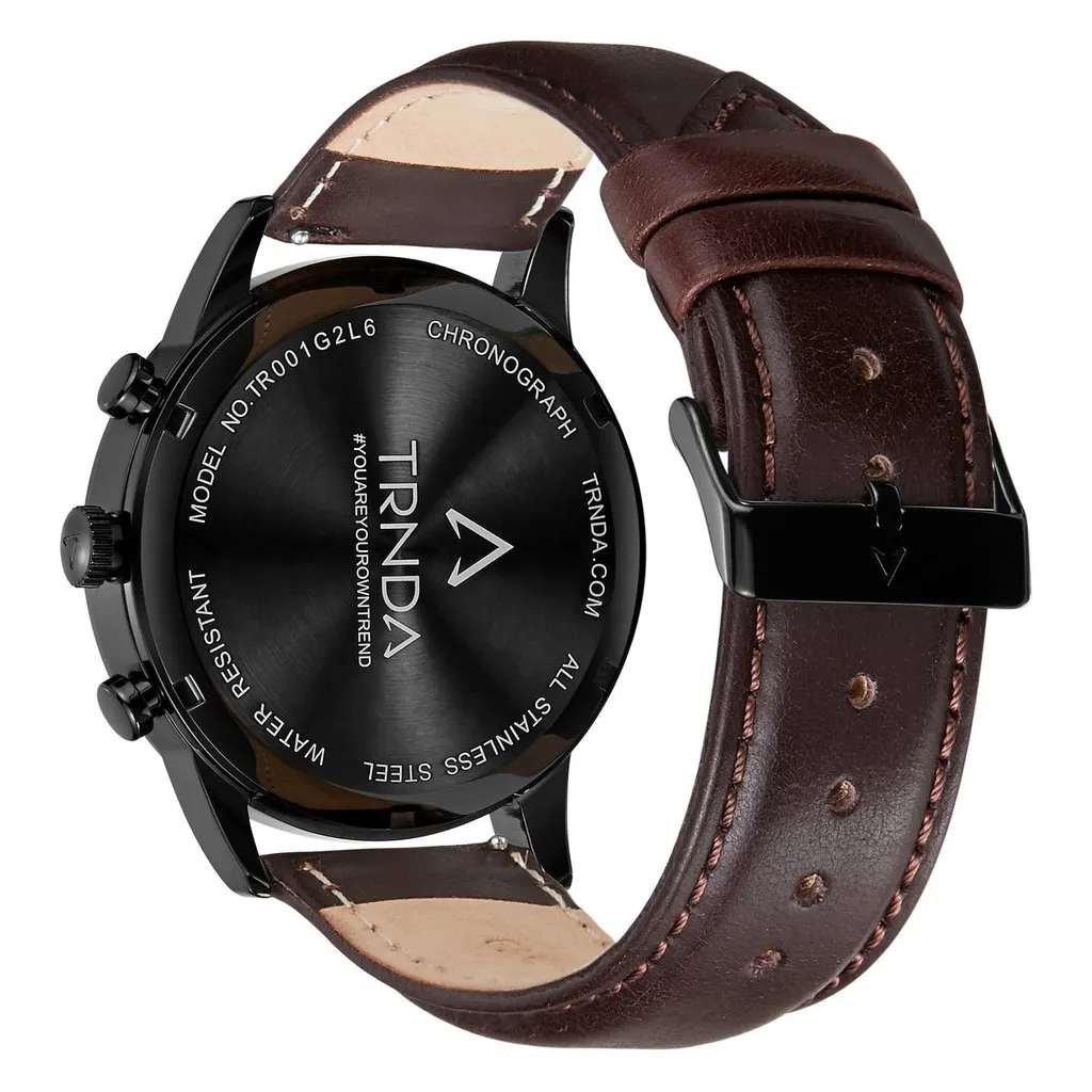 Trnda Stainless Steel Chronograph Men's Watch TR001G2L6-A4BR