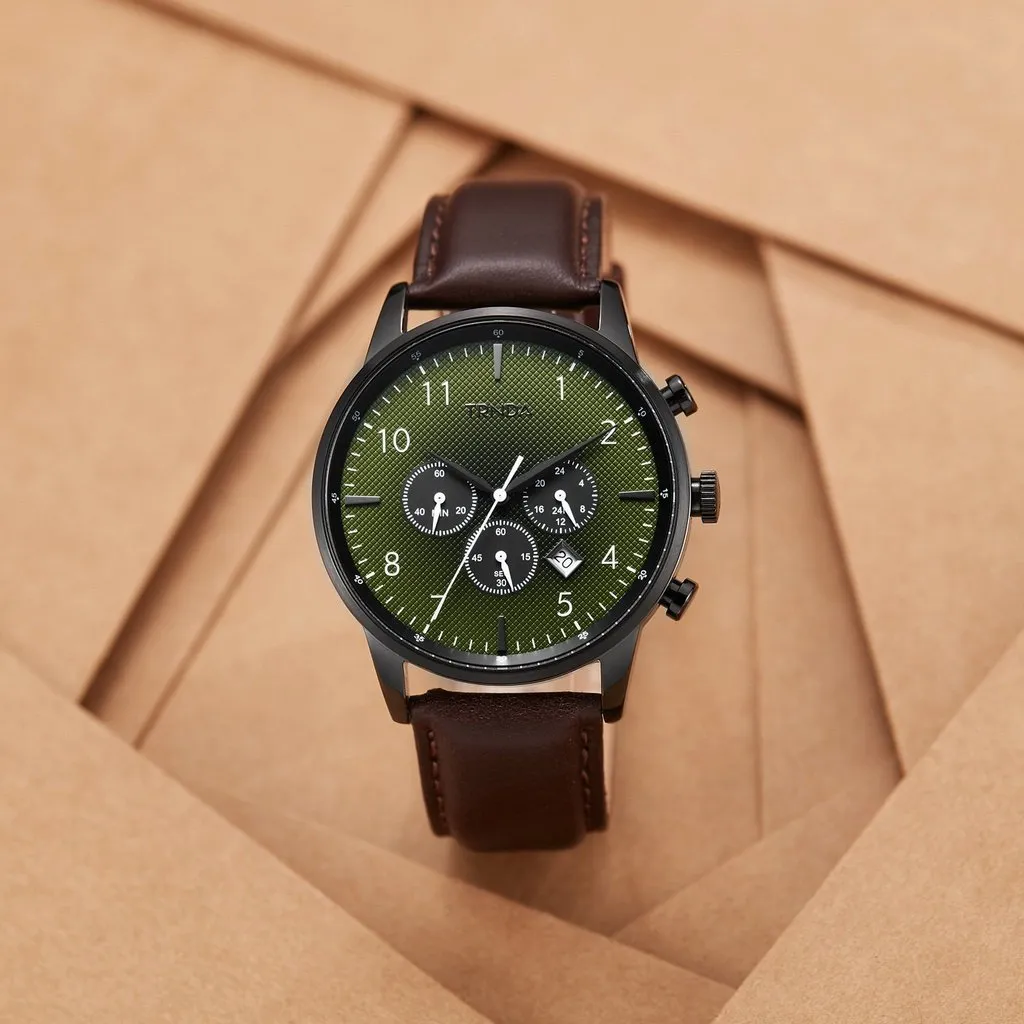 Trnda Stainless Steel Chronograph Men's Watch TR001G2L6-A4BR