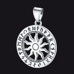 Viking Sun Wheel Pendant