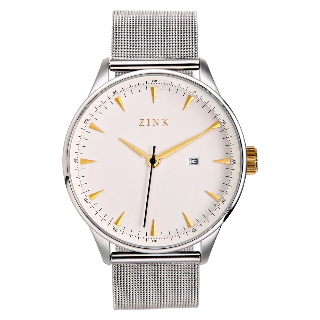 Zink Stainless Steel Analog Men's Watch ZK127G1MS-T6